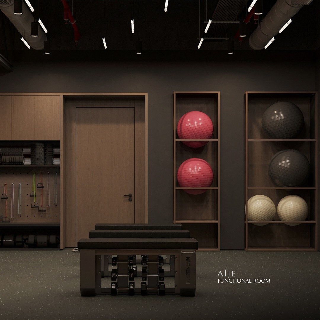 AÍJE Functional Room — интерьер
