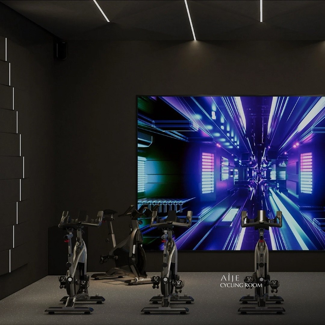 AÍJE Cycling Room — интерьер